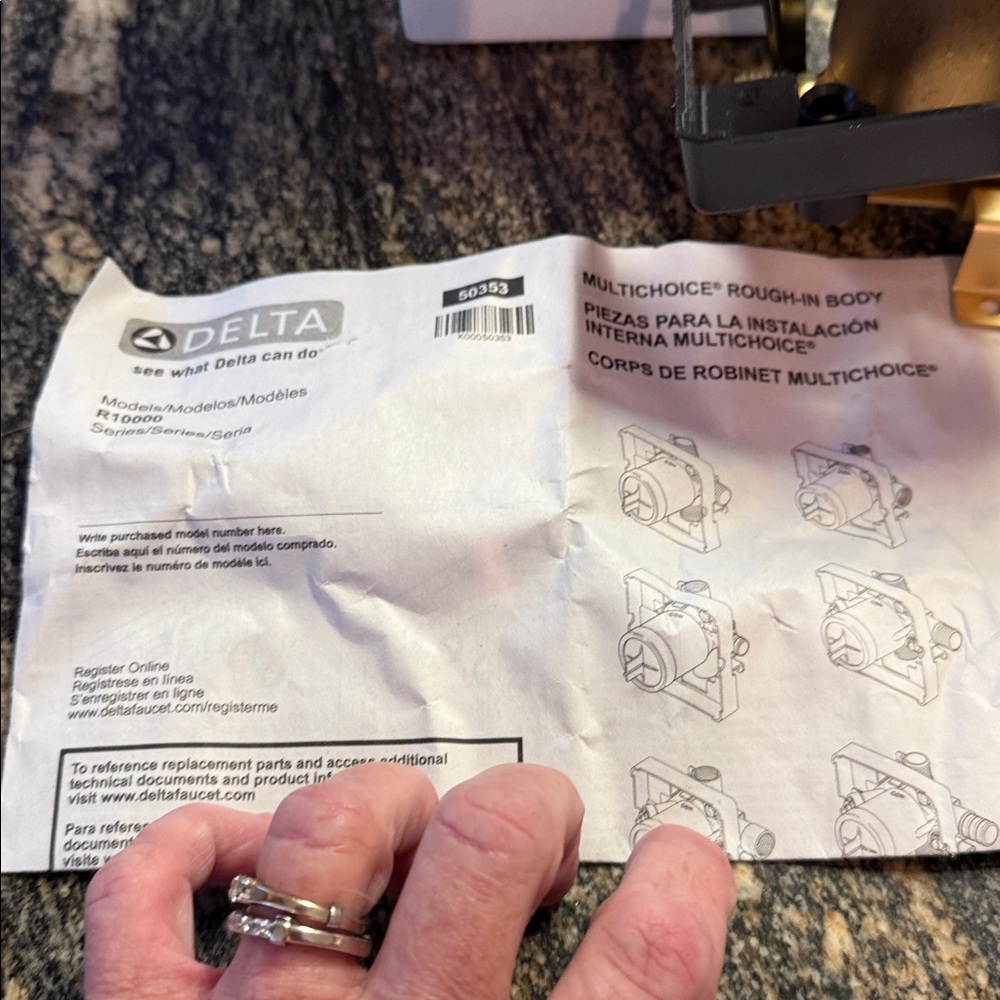 Delta MultiChoice Universal Valve in White Packaging - Picture 12 of 12